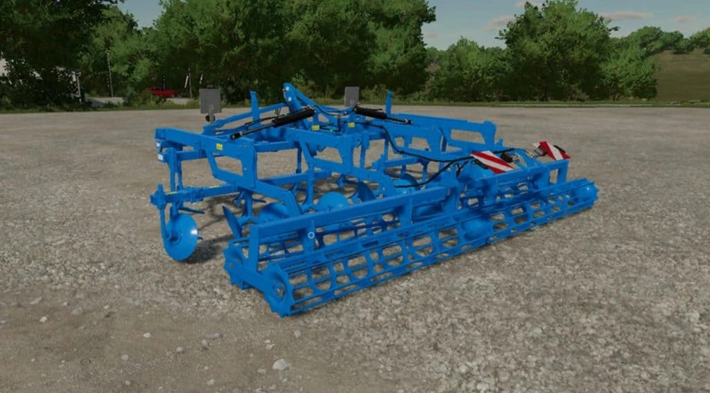 Cultivator with plow function v1.0.0.0 FS22 Mod Download