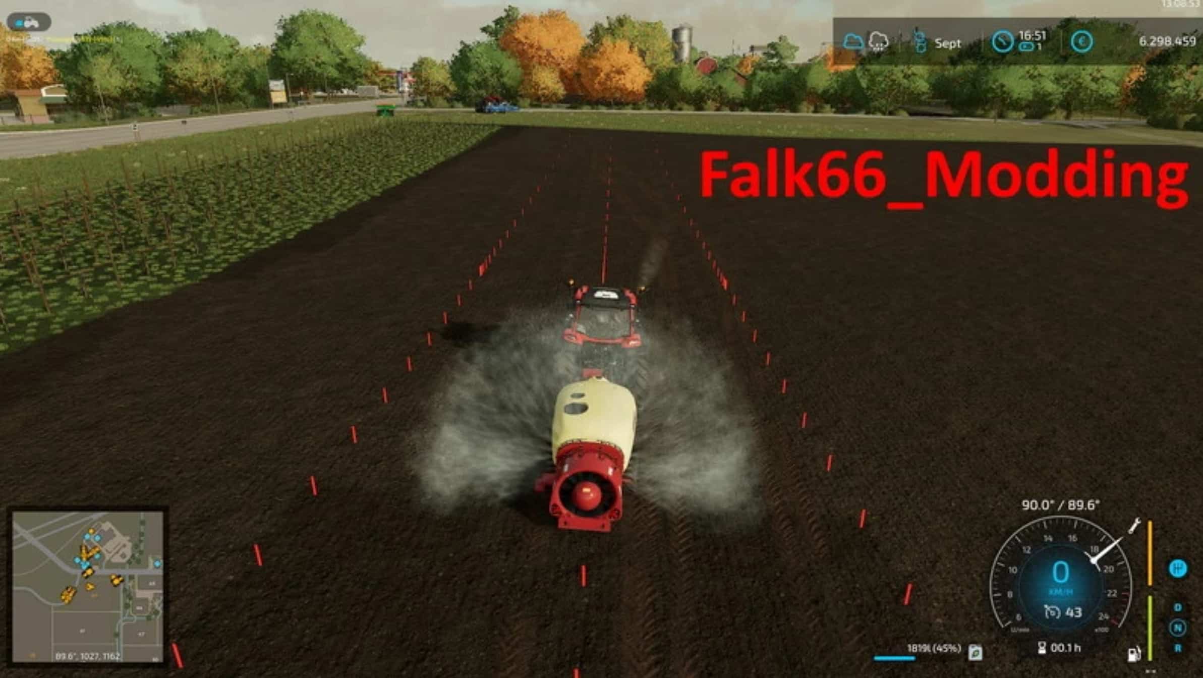 Mercury 4000L liquid fertilizer sprayer v1.0.0.0 FS22 Mod Download