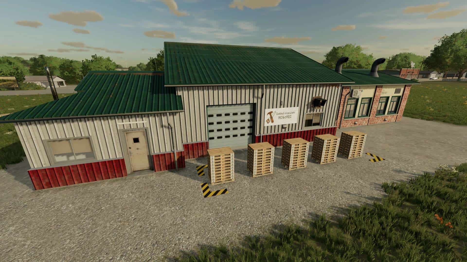 CIEŚLA ( Pallet Production ) v2.0 FS22 Mod Download