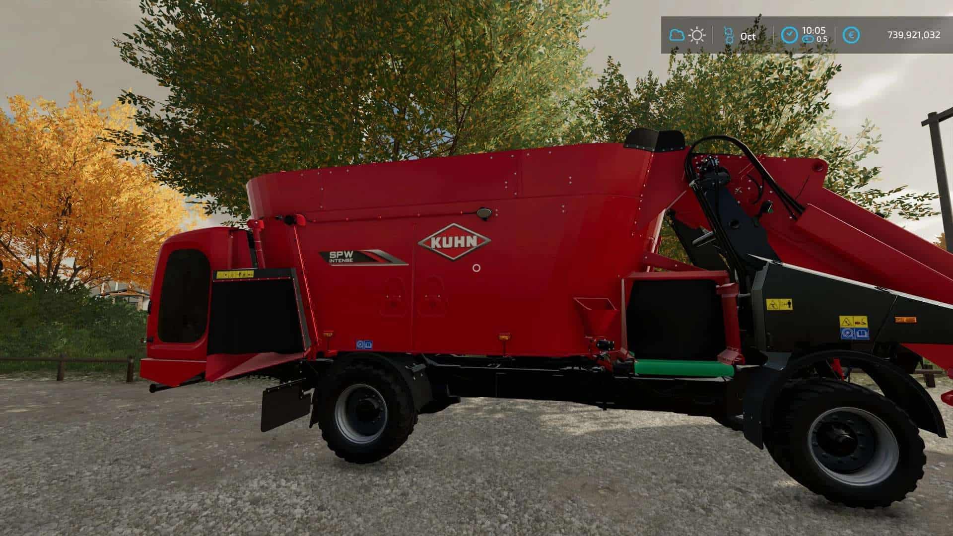 Feed mixer Kuhn XL v1. FS22 Mod Download