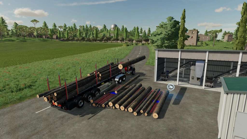 Fliegl Timber Runner Autoload Wood v1.0 FS22 Mod Download