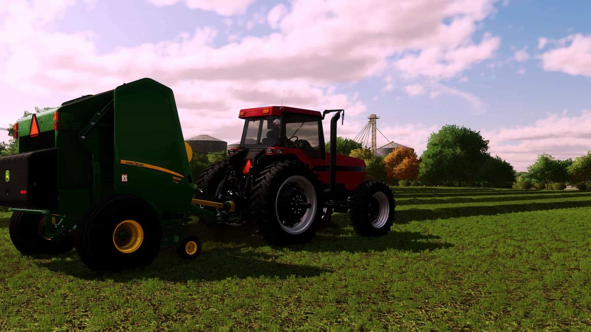 John Deere 560M Baler v1.0 | FS22 Mod Download