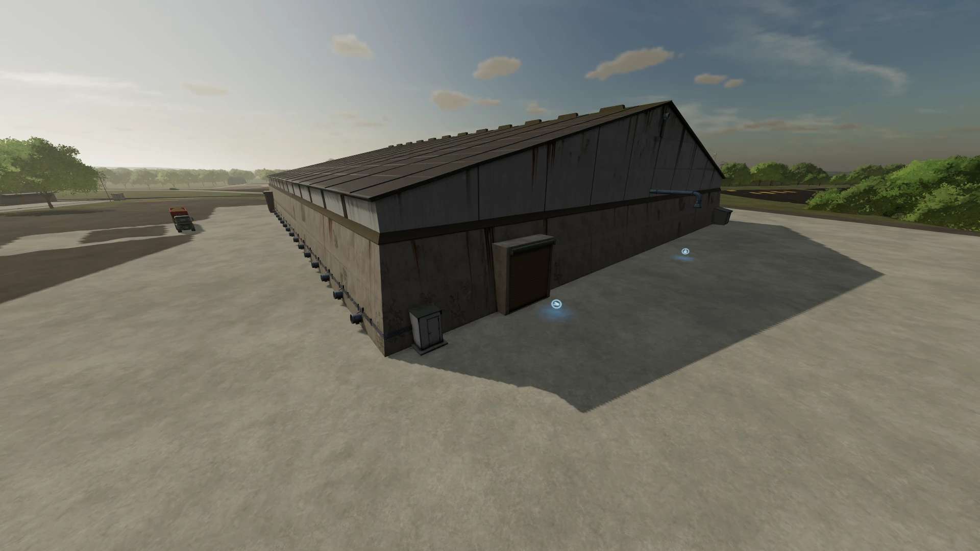 Bale Storage With Shredder v1.0 FS22 Mod Download