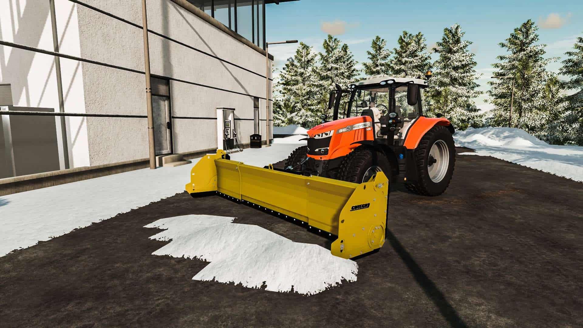 Cotech PPCR Snow Plow v1.0 FS22 Mod Download