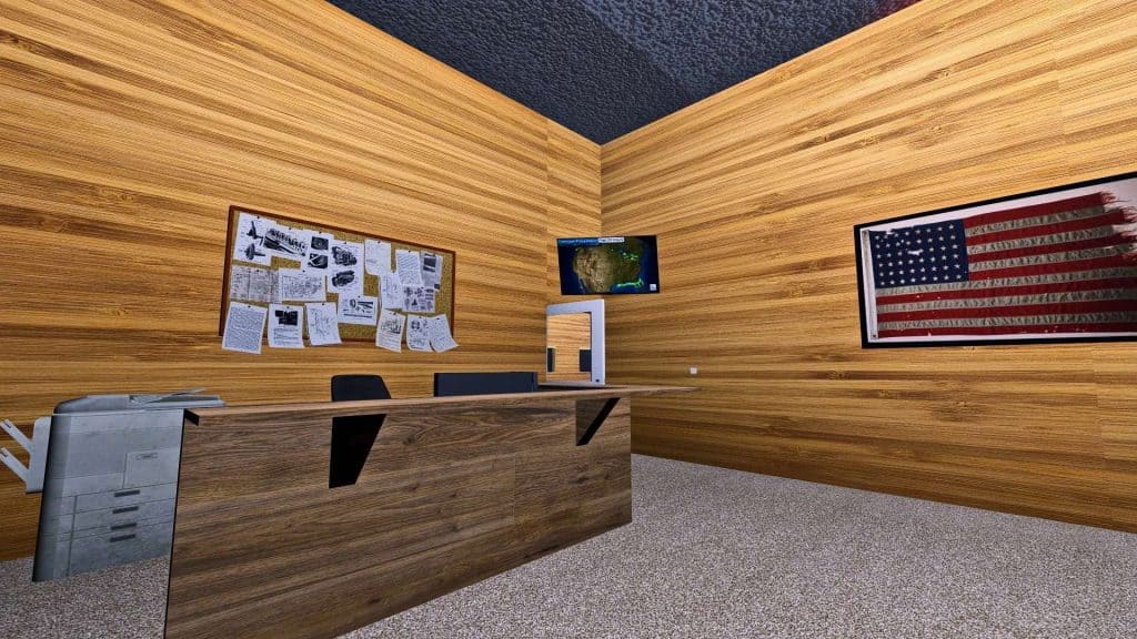 Crooked Creek Office Shed v1.0 FS22 Mod Download