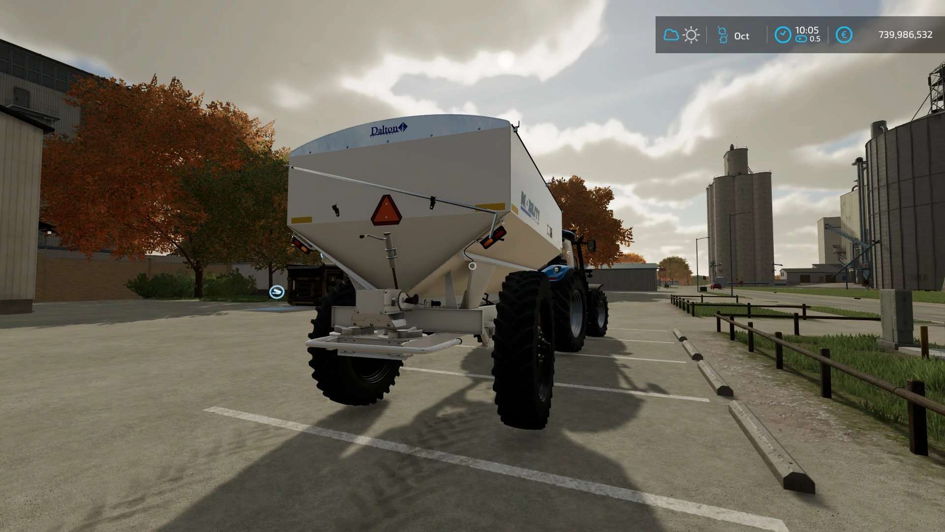 Mobility 1000 Fertilizer spreader v1.0 FS22 Mod Download