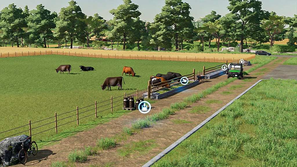 Open Cow Pasture v1.0 FS22 Mod Download