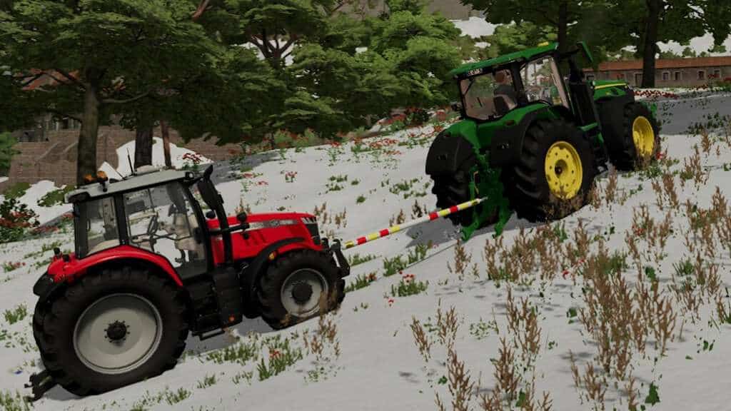 Tow Bar v1.0 FS22 Mod Download