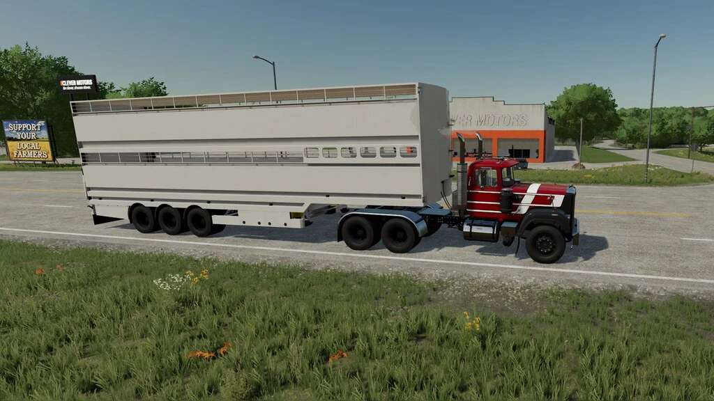 Lizard AM Transport Cattle v1.0 FS22 Mod Download