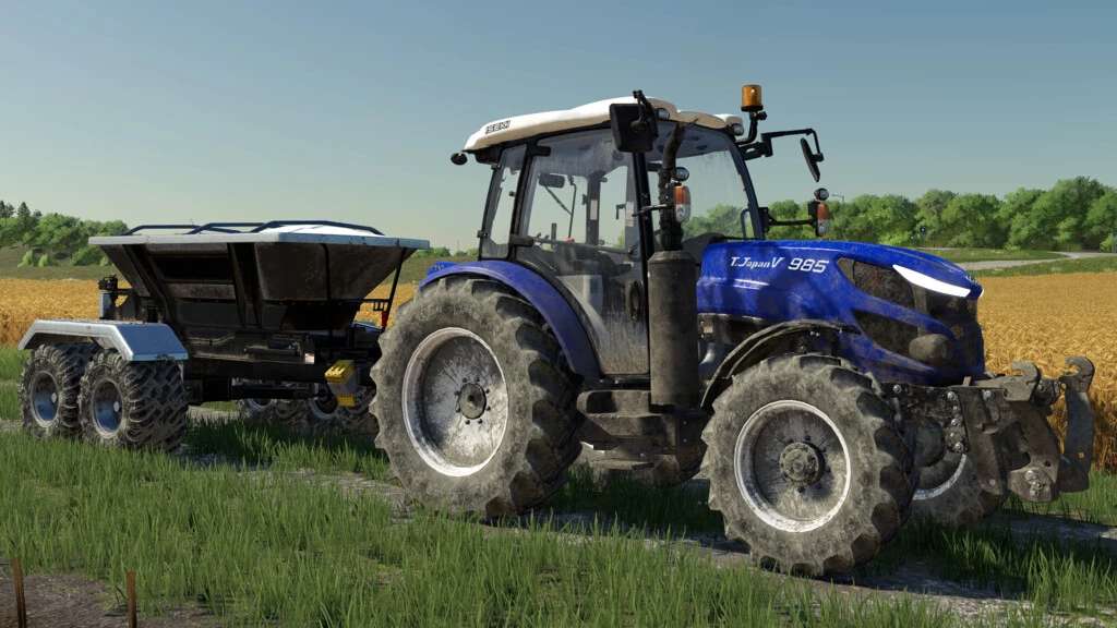 6 Ton Fertilizer Spreader v1.0 FS22 Mod Download
