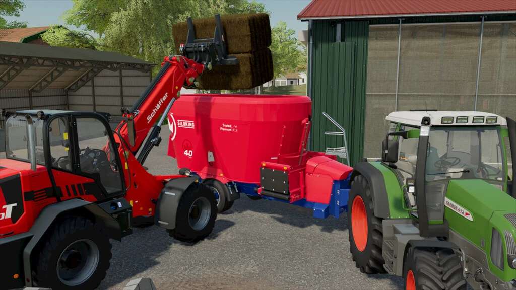 Siloking Feed Mixer Package v1.0 FS22 Mod Download