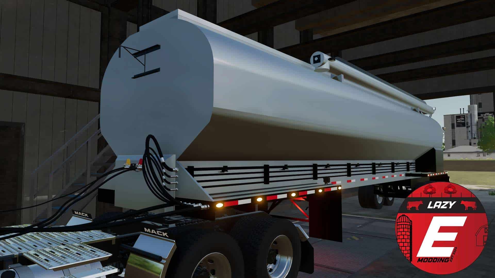 Bulk Feed Trailer V1.0 FS22 Mod Download