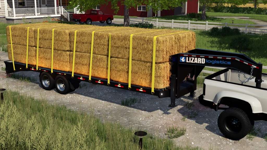 20Ft Gooseneck Trailers Pack v1.0 FS22 Mod Download