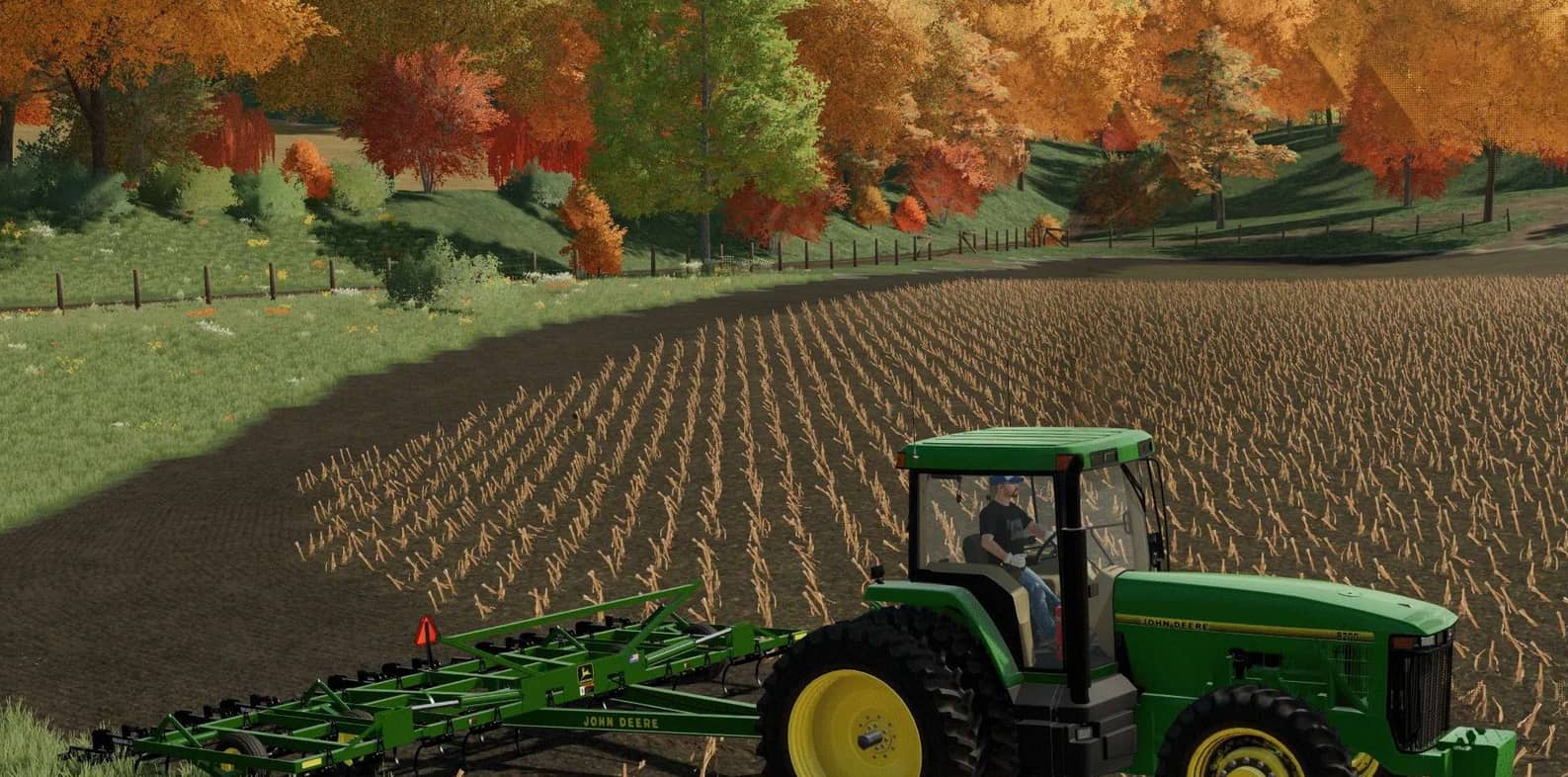 John Deere 8000/8010 Series v1.0.0.1 FS22 Mod Download