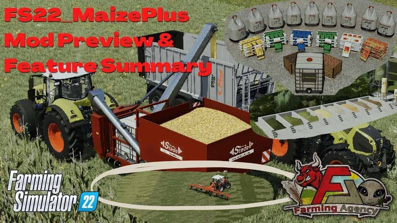 MaizePlus v1.0.4 FS22 Mod Download