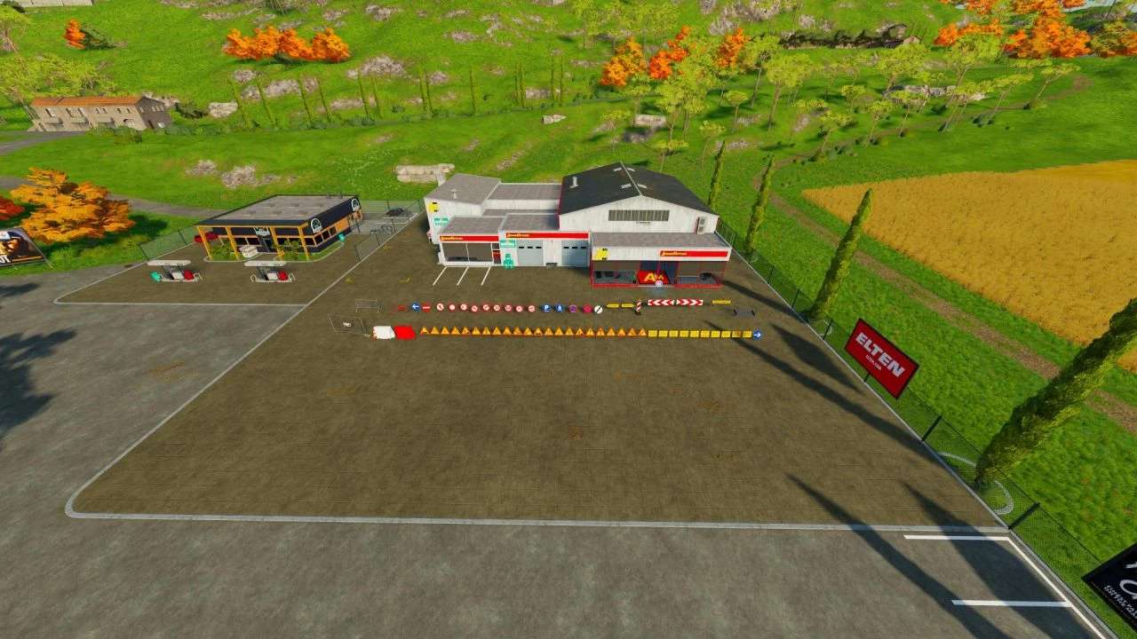 Traffic signs v1.0 FS22 Mod Download