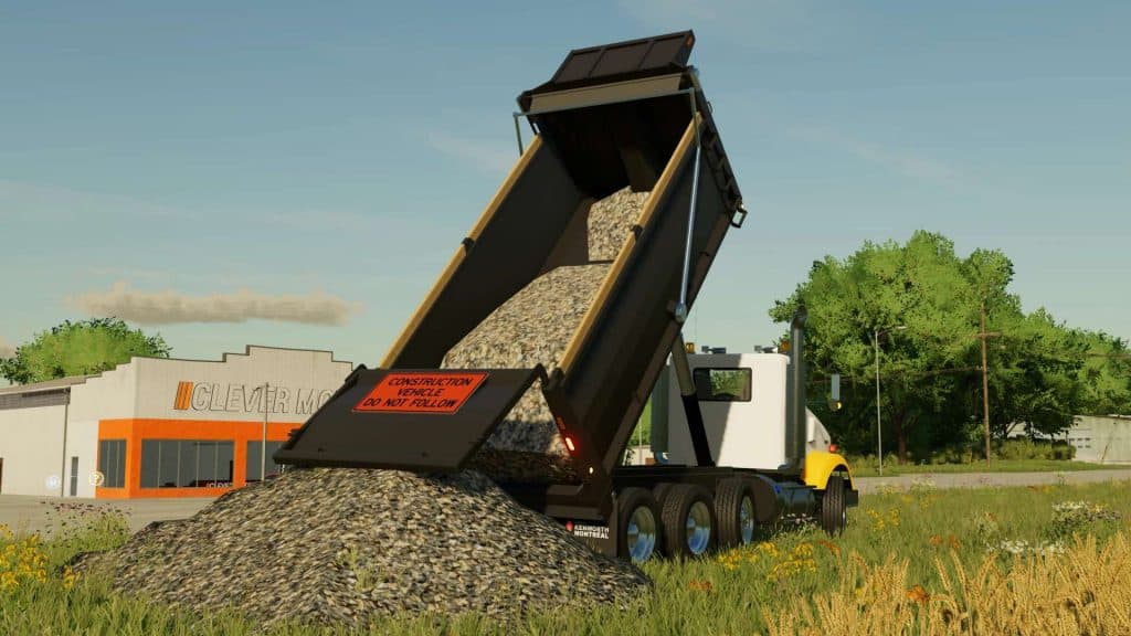 Kenworth Dump Truck v1.0 FS22 Mod Download