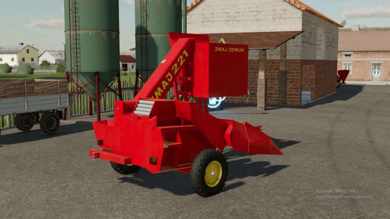 ZMAJ 221 Corn Picker v1.0 FS22 Mod Download