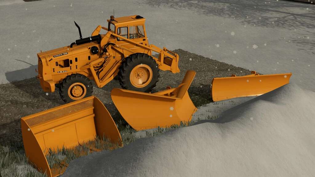 BM Volvo Snow Gear v1.0 FS22 Mod Download