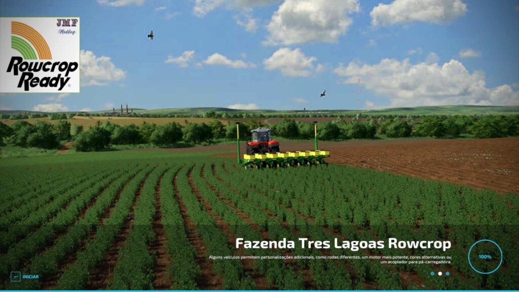 Three Lakes Farm Rowcrop v1.2 FS22 Mod Download