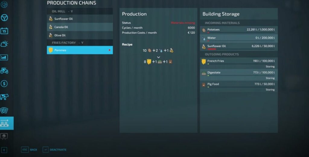 Info Display Extension v1.7 FS22 Mod Download