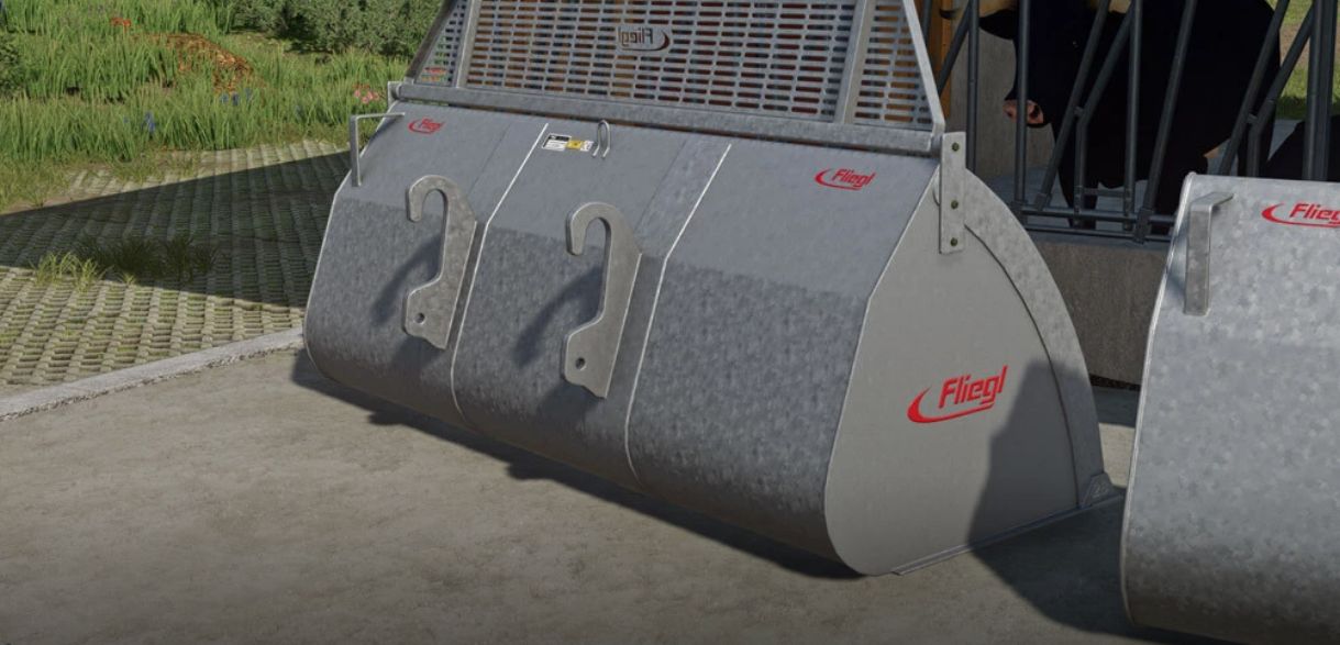 Fliegl GRS Volume Shovel Pack v1.1 FS22 Mod Download