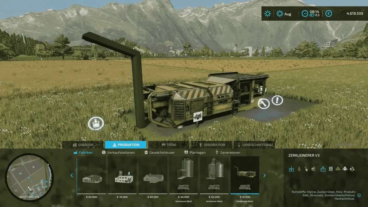 Shredder v1.1 FS22 Mod Download