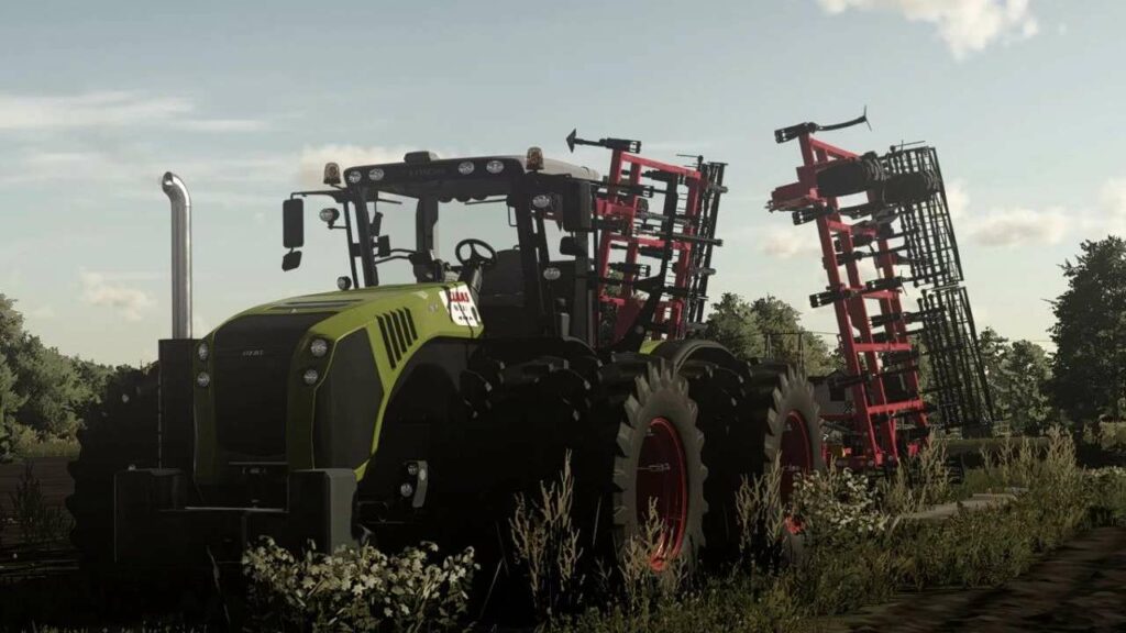 CLAAS Xerion 4000/5000 Series v1.2 FS22 Mod Download
