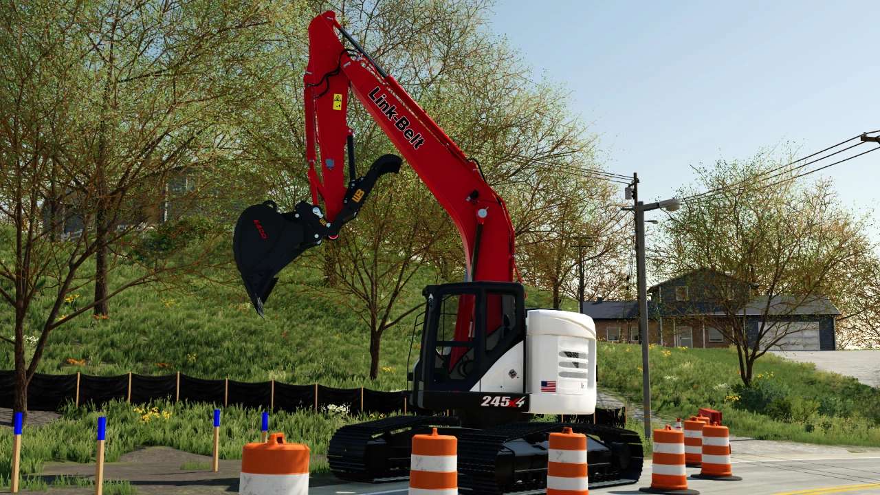 Link Belt 245X4 v1.0 FS22 Mod Download