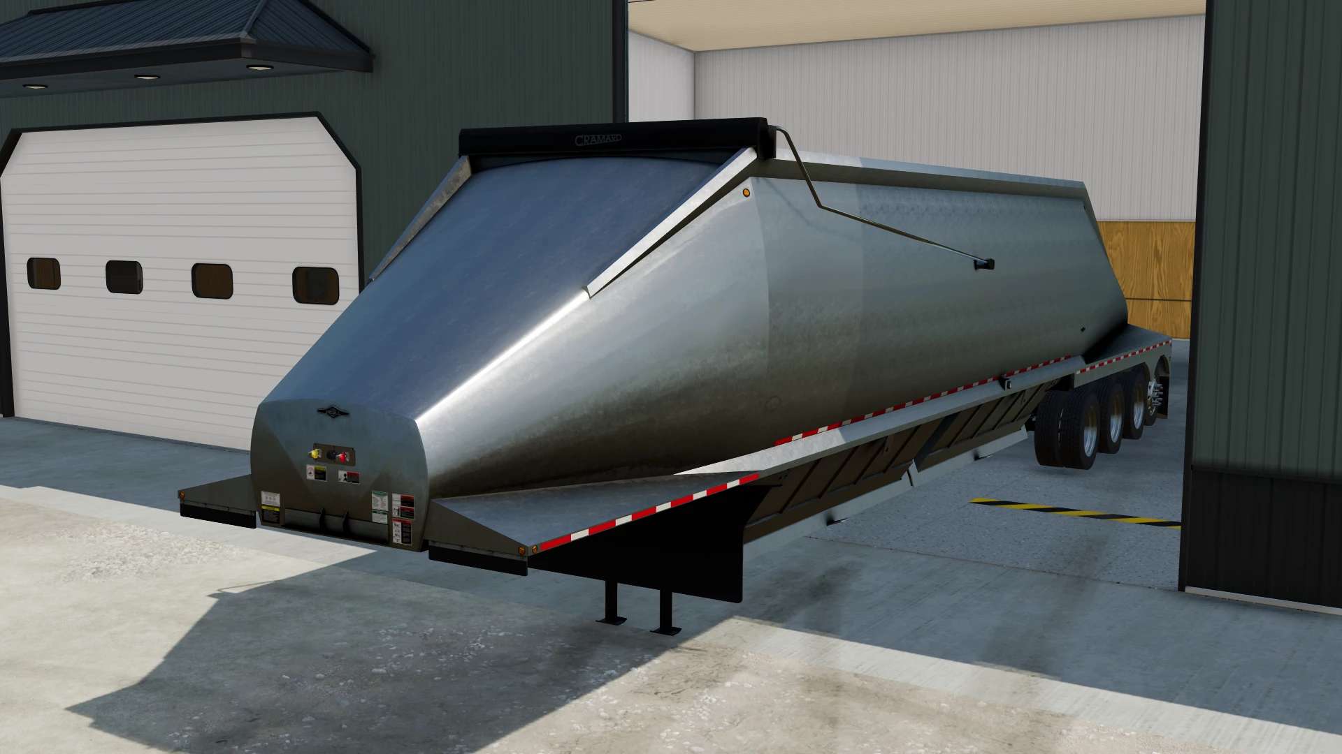 Beall Bullet Quad Axle Belly Dump v1.0.0.2 FS22 Mod Download