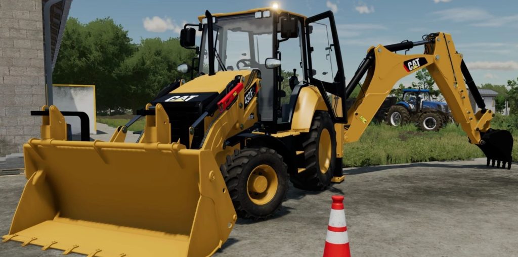 CAT koparko ładowarka 428f2 – 432 Pack v1.0